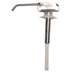 Zeep- en ontsmettingsdispenser van aluminium, 500 ml Vervangingspomp (roestvrij staal),voor zeep- en ontsmettingsdispenser, 500 ml